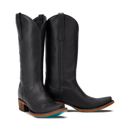 Emma Jane Jet Black Cowboy Boots
