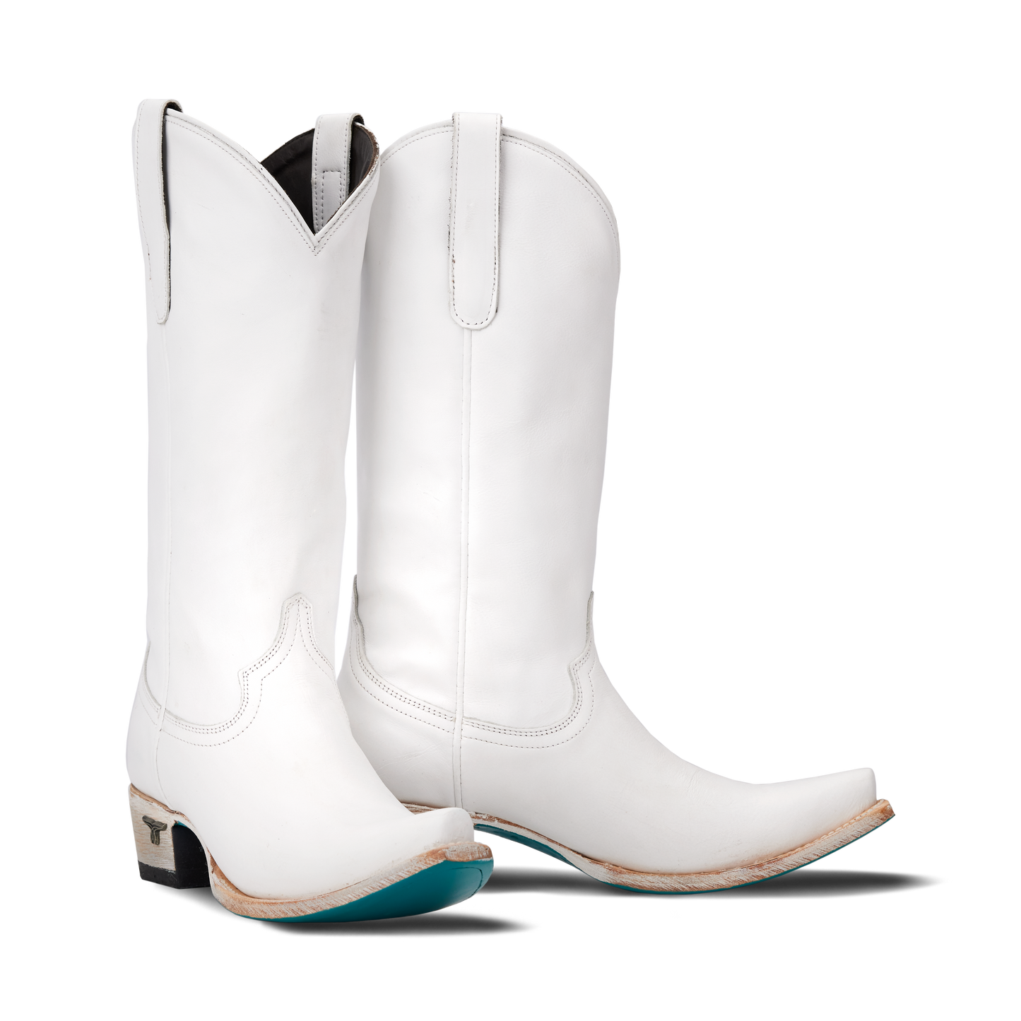 White Emma Jane cowboy boots