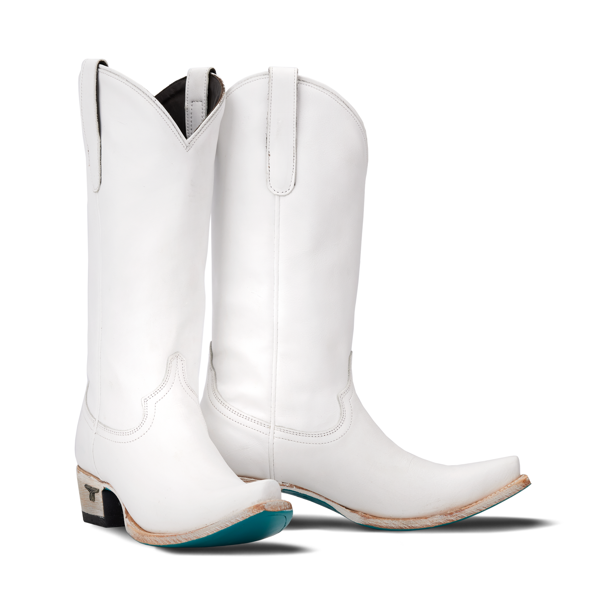 White Emma Jane cowboy boots