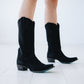 Emma Jane Boot - Soft Black Suede