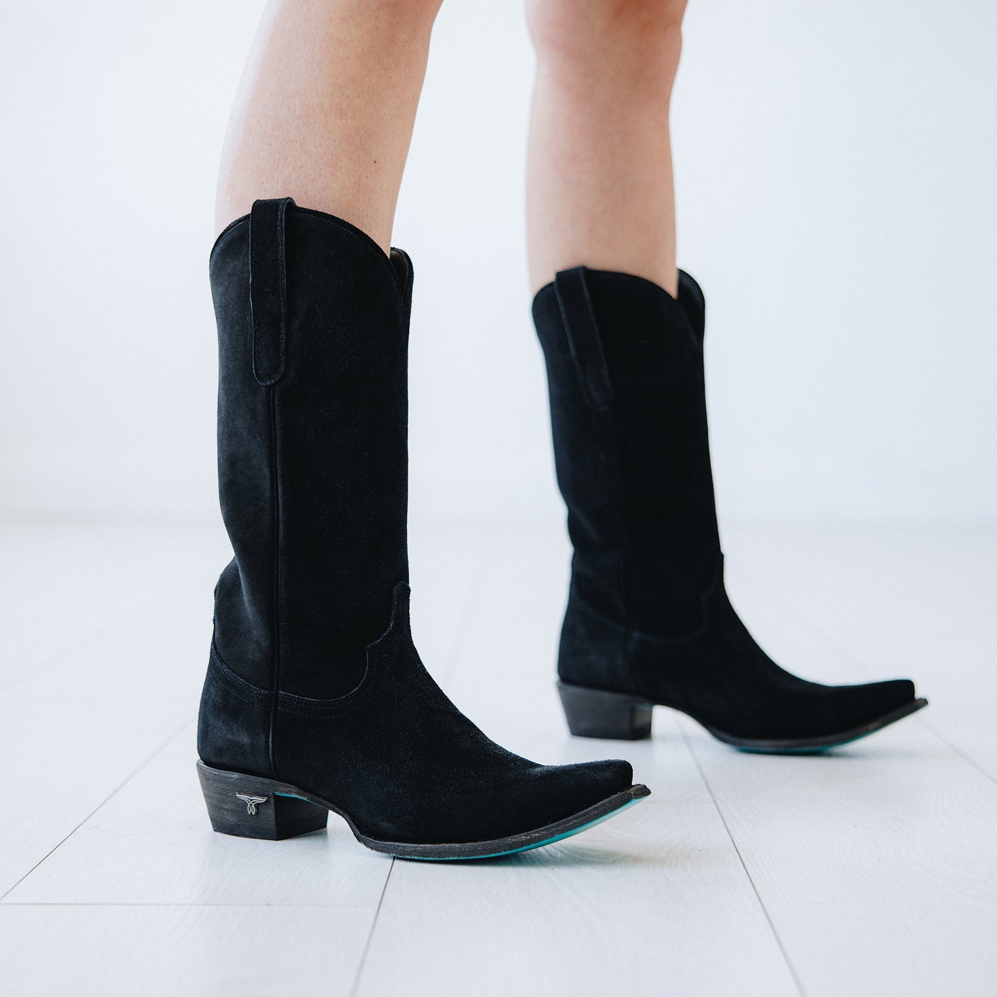 Emma Jane Boot - Soft Black Suede
