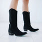 Emma Jane Boot - Soft Black Suede