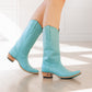 Emma Jane Turquoise Blaze Cowboy Boots