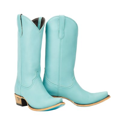 Turquoise Blaze Emma Jane Cowboy Boots