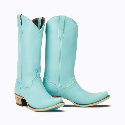 Emma Jane by Lane Boots, Turquoise Blaze Cowgirl Boots| Bourbon Cowgirl