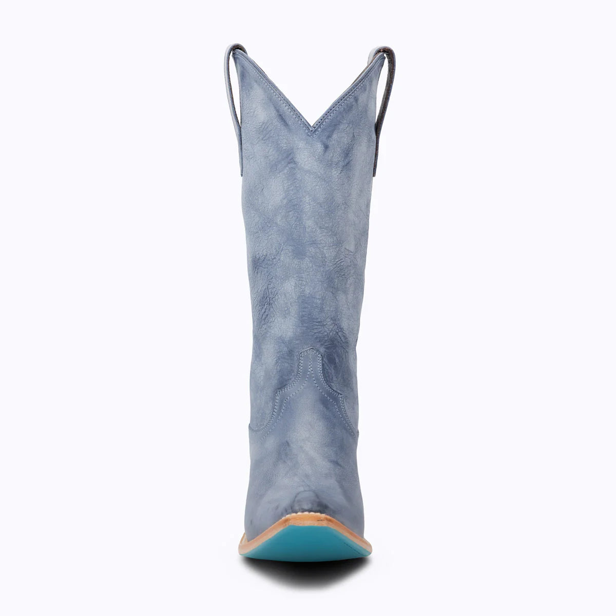 Emma Jane washed denim cowboy boot