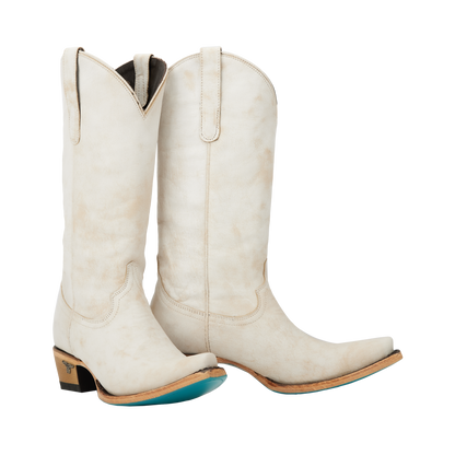 Emma Jane ceramic crackle cowboy boots