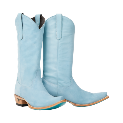Powder blue Emma Jane cowboy boots