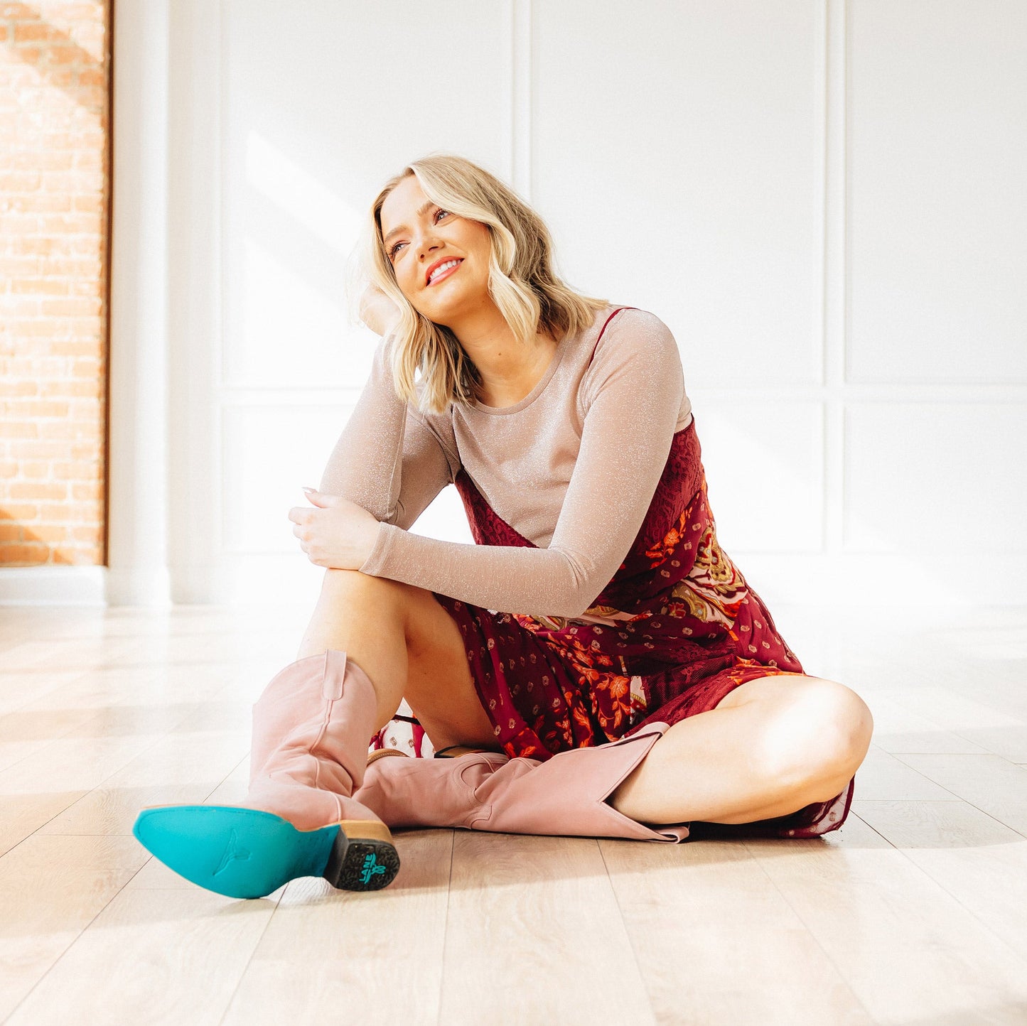 Emma Jane Boot - Blush