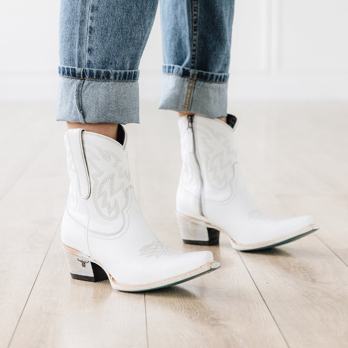 Smokeshow Bootie - Matte White