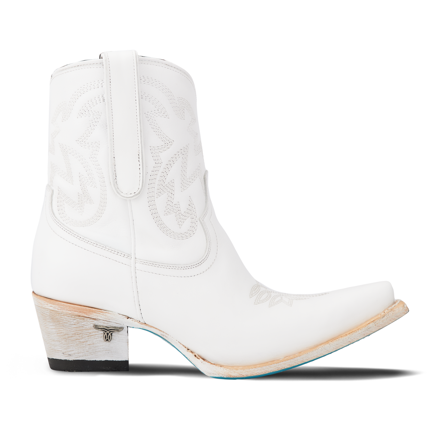 White Smokeshow Bootie Cowboy Boot