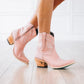 Smokeshow Bootie - Blush