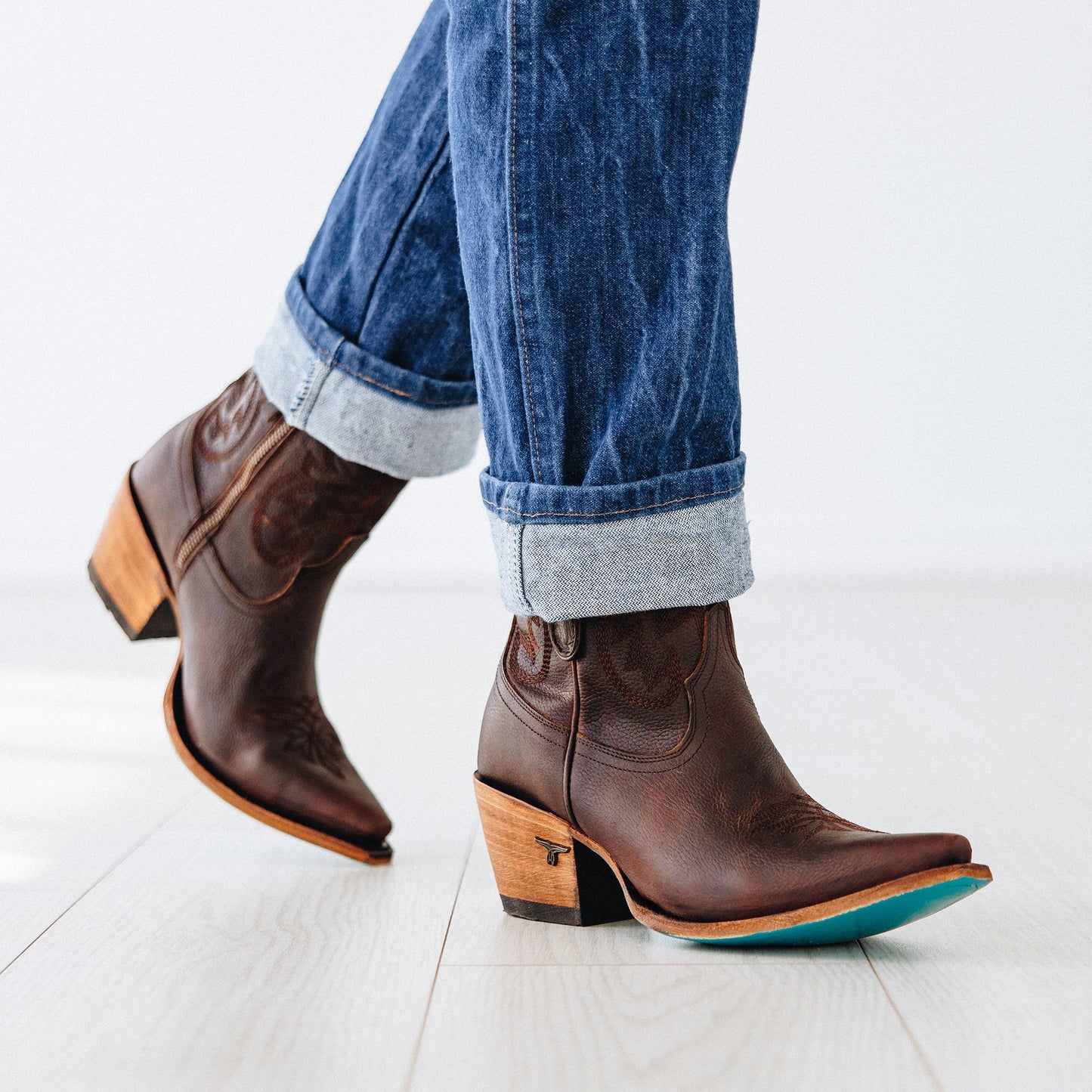 Smokeshow Bootie - Cognac