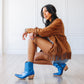 Smokeshow Bootie - Cobalt Metallic