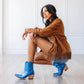 Smokeshow Bootie - Cobalt Metallic