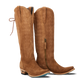Lexington Knee High Corset - Toffee Suede
