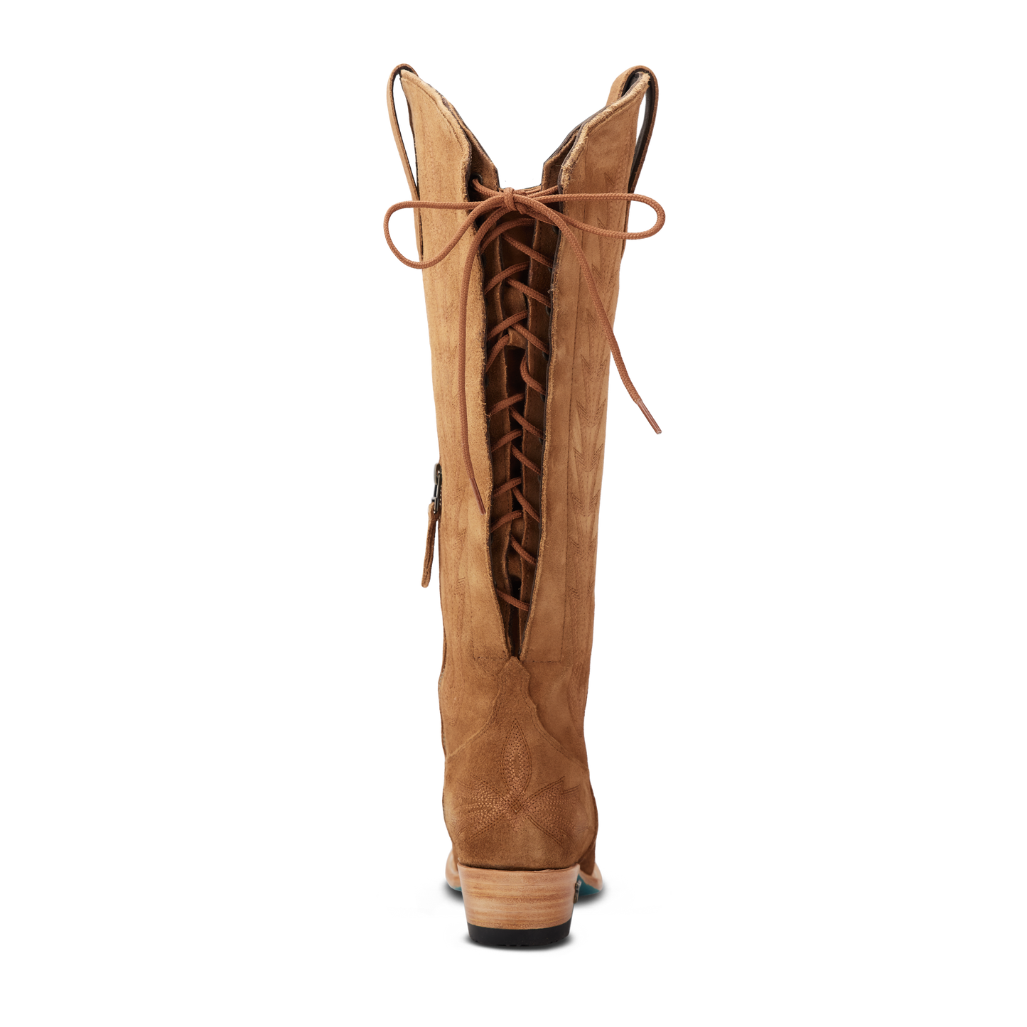 Lexington Knee High Corset - Toffee Suede