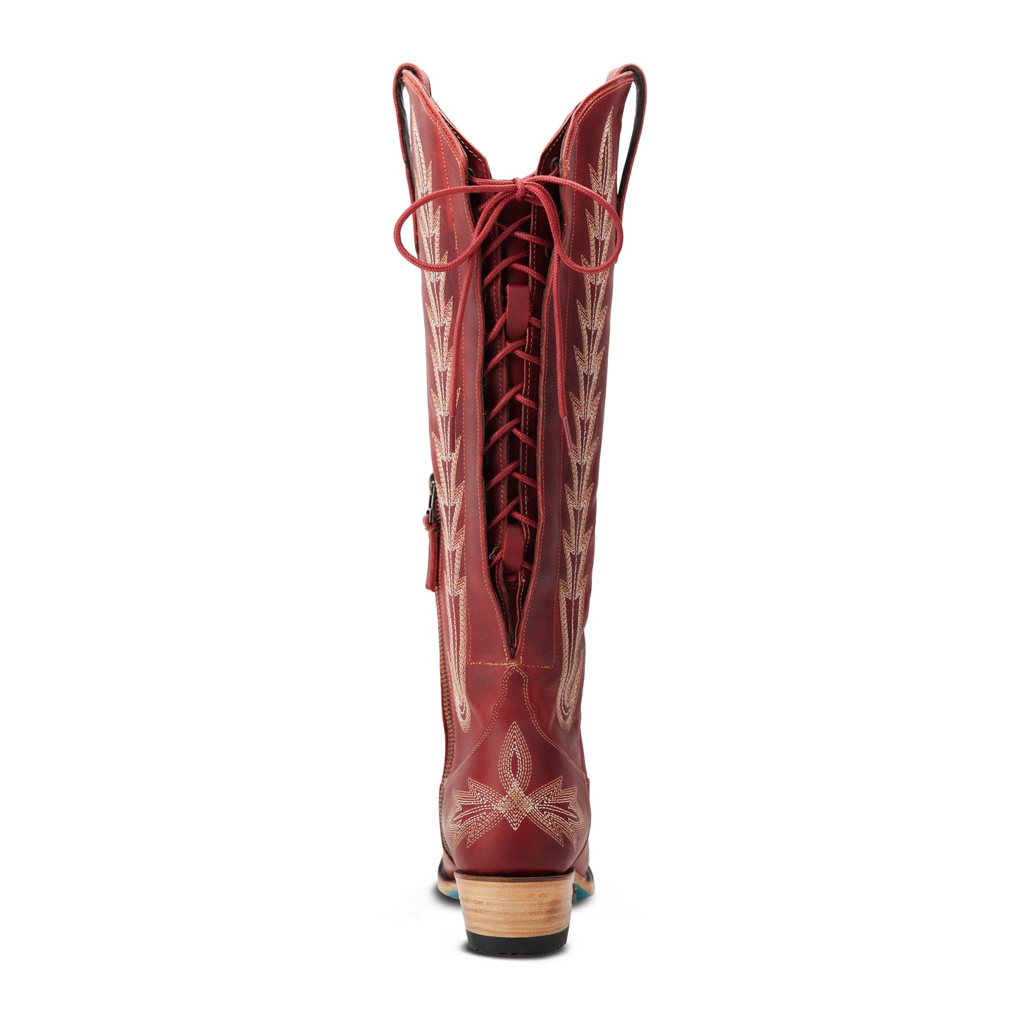 Lexington Knee High Corset - Smoldering Ruby