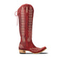 Lexington Knee High Corset - Smoldering Ruby