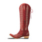 Lexington Knee High Corset - Smoldering Ruby