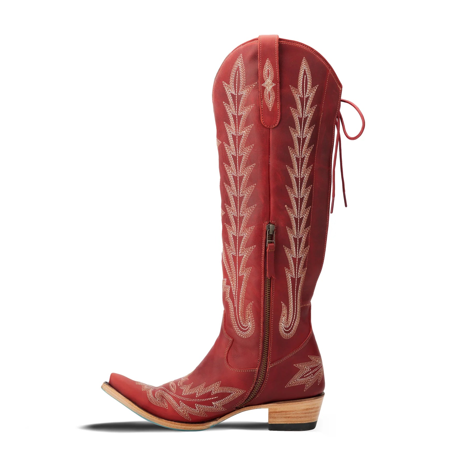 Smoldering Ruby Lexington Knee High Boot