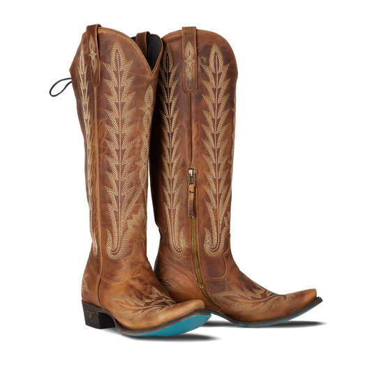 Lexington Knee High Corset - Desert Clay