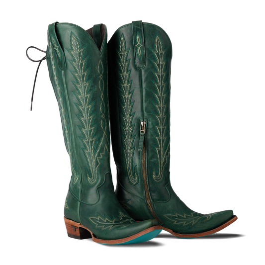 Lexington Knee High Corset - Emerald