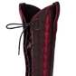 Lexington Knee High Corset - Black Cherry