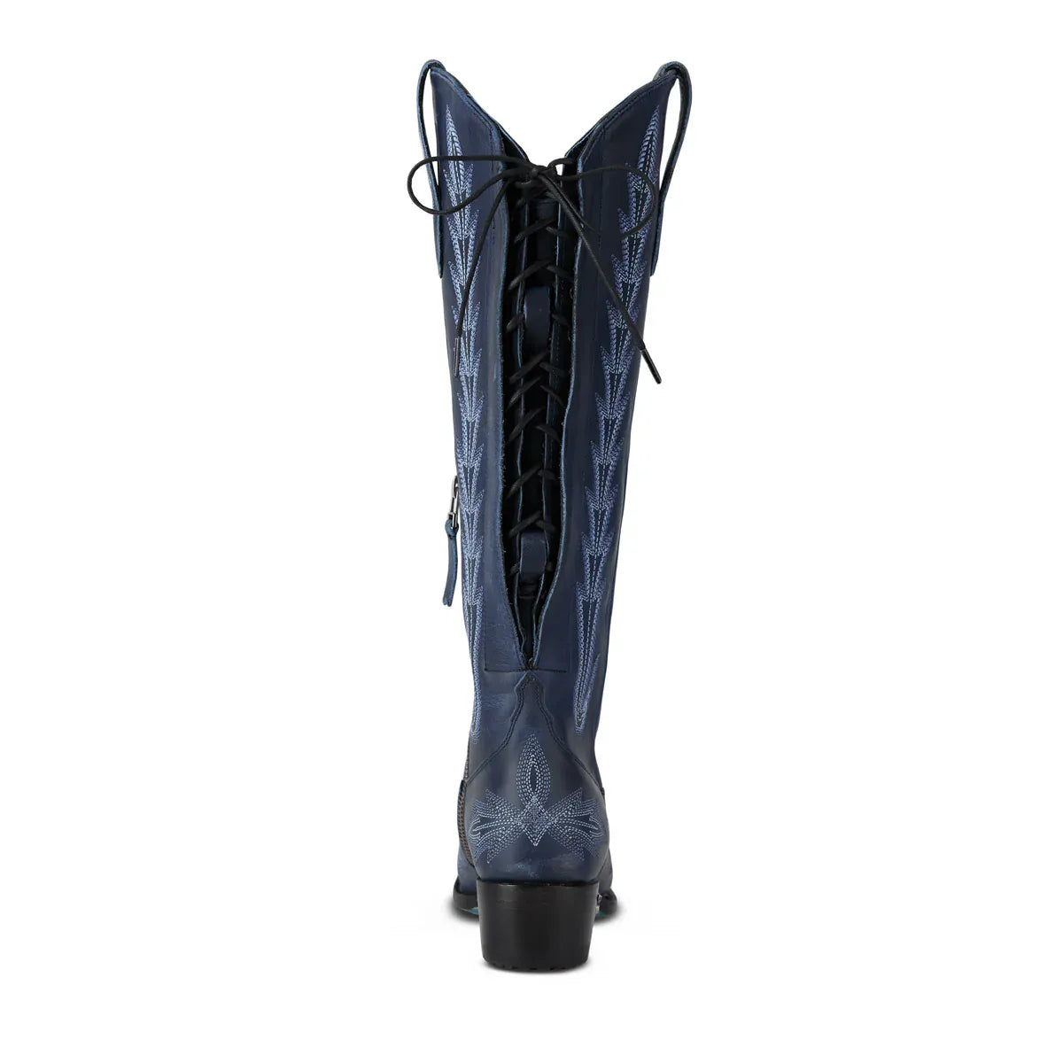 Midnight Navy Lexington Knee High Cowboy Boots Midnight Navy Lexington Knee High Cowboy Boots