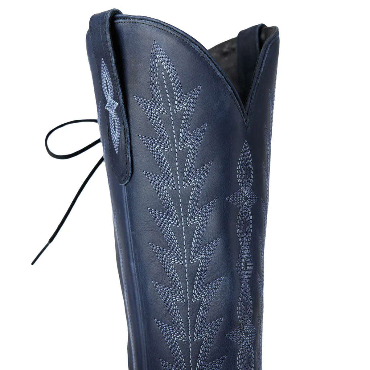Midnight Navy Lexington Knee High Cowboy Boots