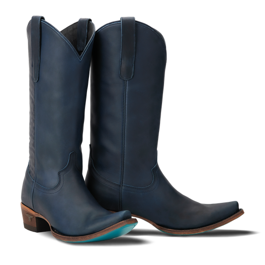 Emma Jane Midnight Navy Cowboy Boots