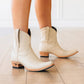 Emma Jane Bootie - Pale Ivory