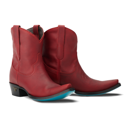 Red Emma Jane Bootie