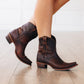 Emma Jane Cognac Booties
