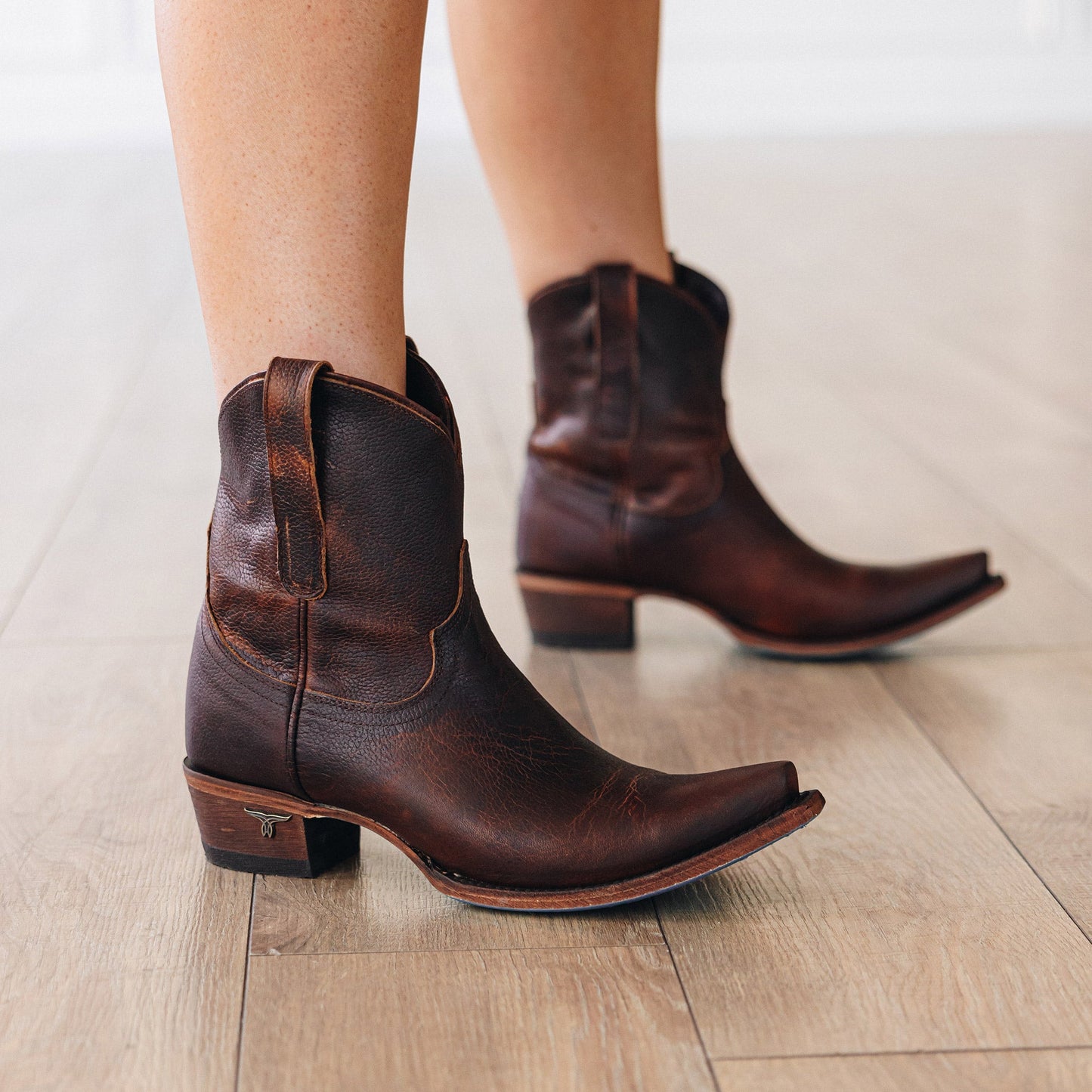Emma Jane Bootie - Cognac