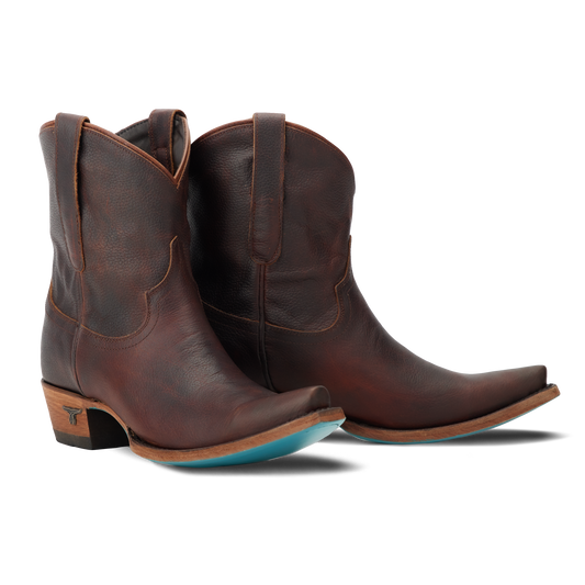 Cognac Emma Jane Bootie