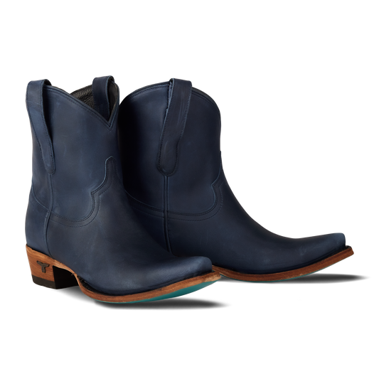 Emma Jane Bootie in Midnight Navy