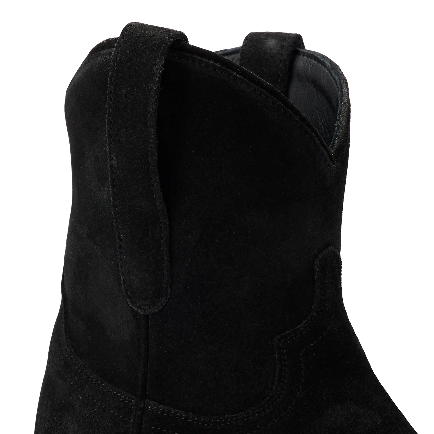 Emma Jane Bootie - Soft Black Suede