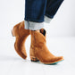 Emma Jane Bootie - Toffee Suede