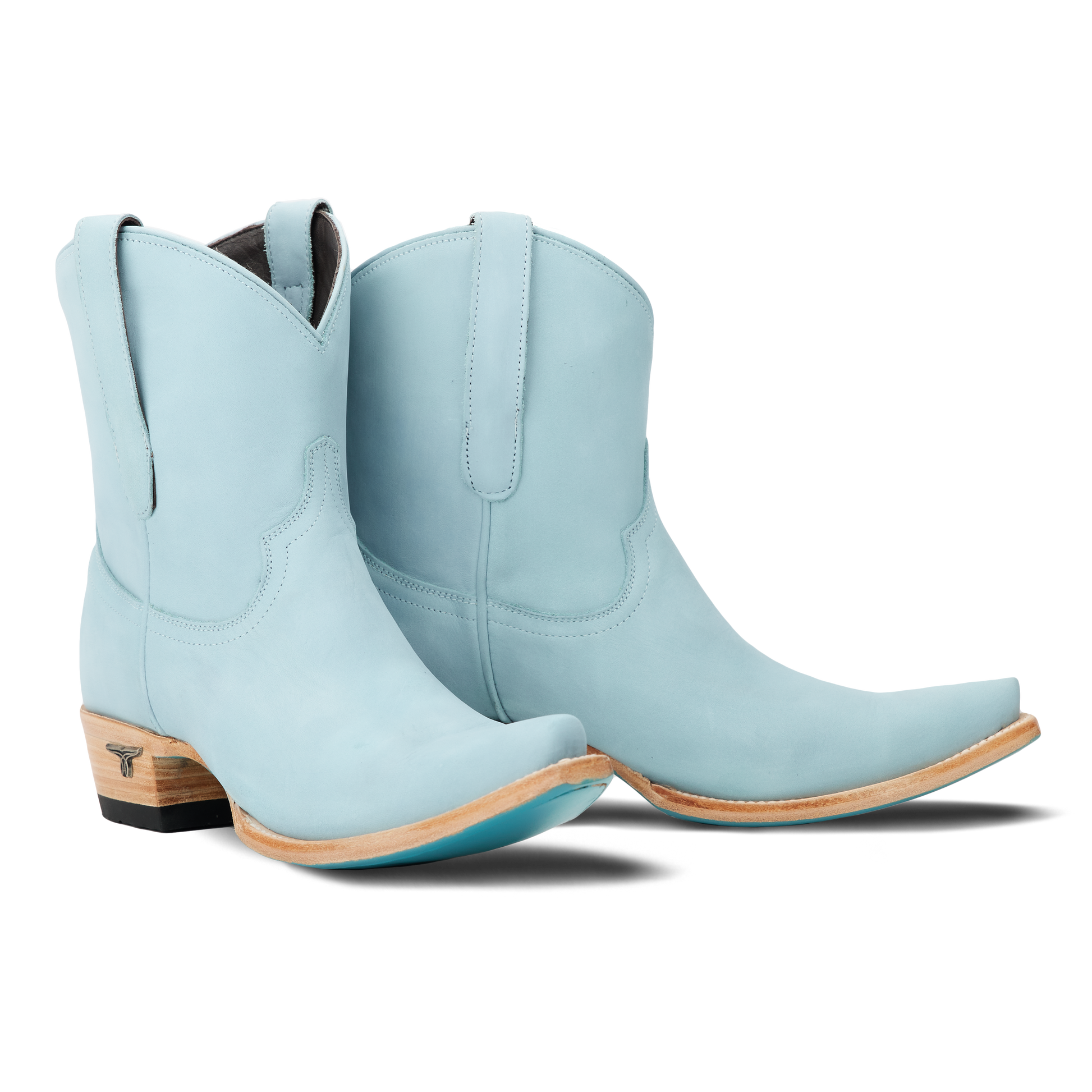 Powder Blue Emma Jane Booties