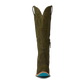 Sandaga Knee High - Olive Suede