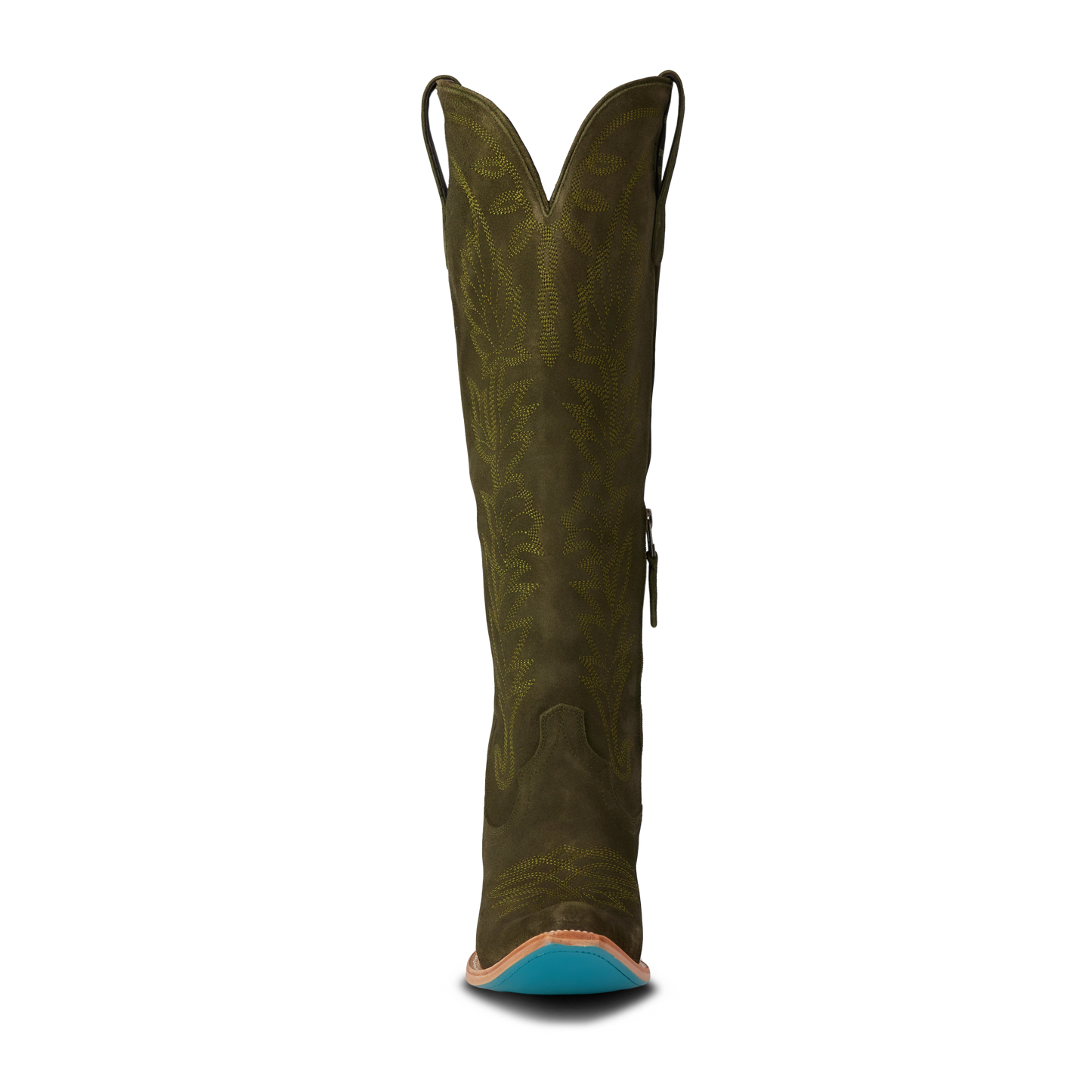Sandaga Knee High - Olive Suede