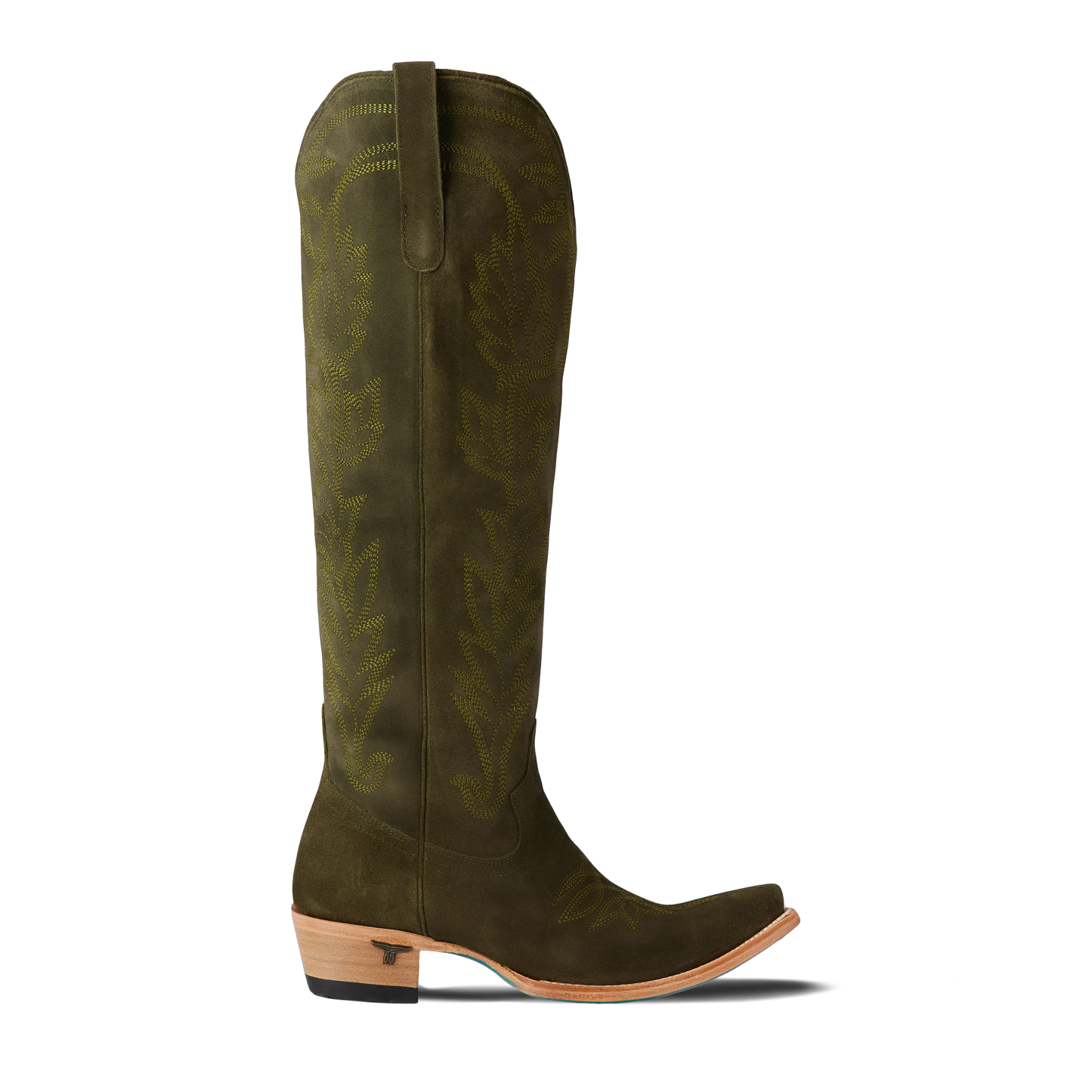 Sandaga Knee High - Olive Suede