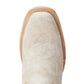 Saratoga Square Ceramic Crackle Leather Cowboy Boot Toe