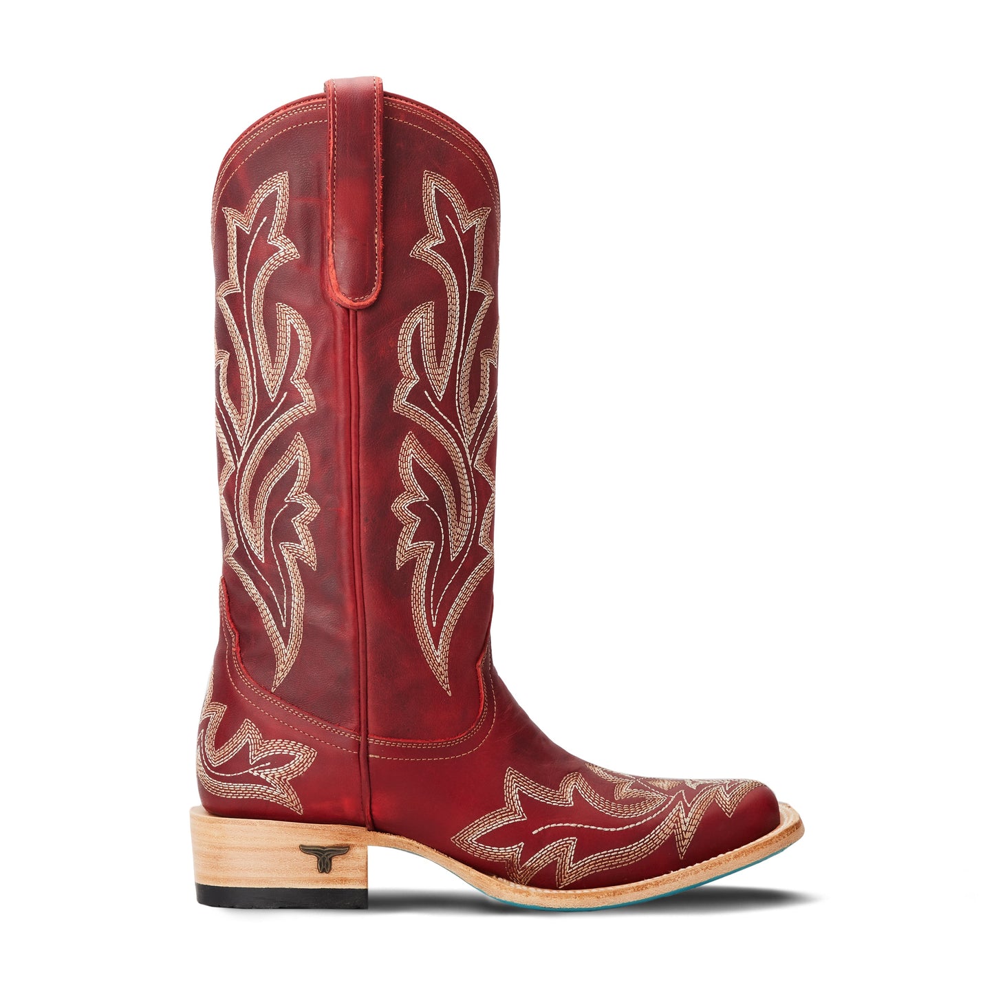 Saratoga Square Boot - Smoldering Ruby