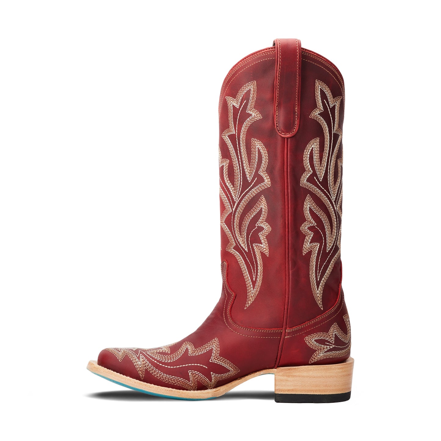 Saratoga Square Boot - Smoldering Ruby