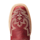 Saratoga Square Boot - Smoldering Ruby