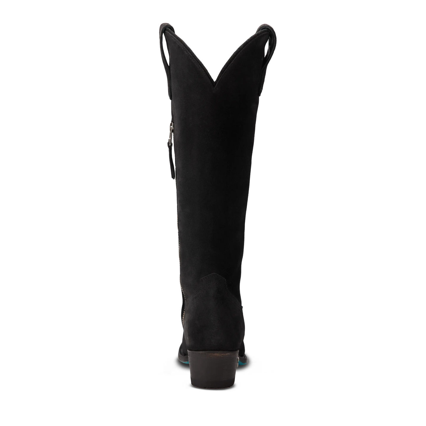 Plain Jane Boot - Soft Black Suede