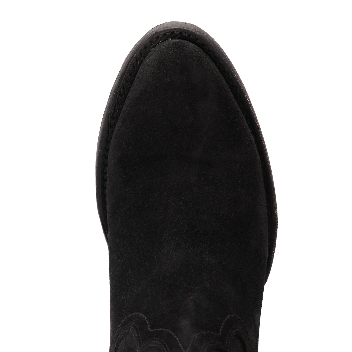 Plain Jane Boot - Soft Black Suede