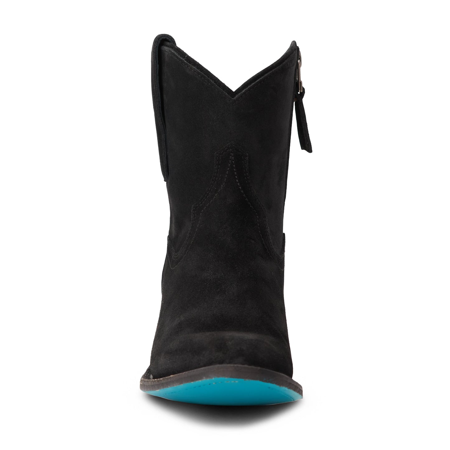 Plain Jane Bootie - Soft Black Suede